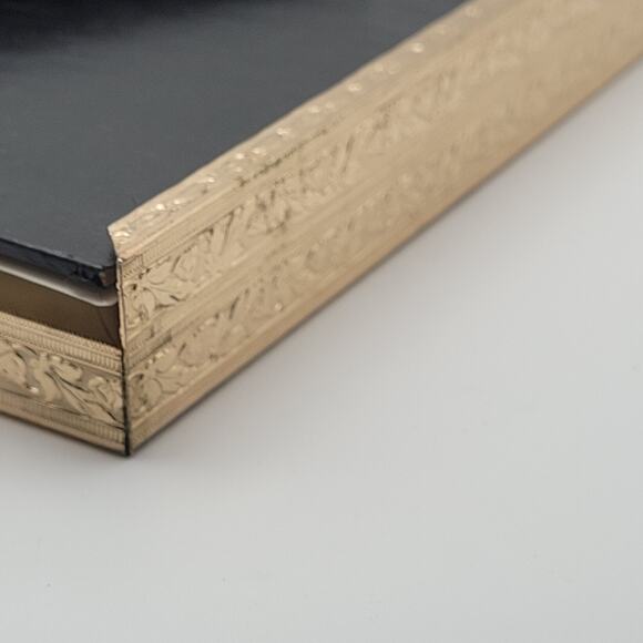 Vintage Gold Toned Frame Art Optional Oval Deep Insert 8x6in Wall Hanging Shelf - Picture 5 of 16